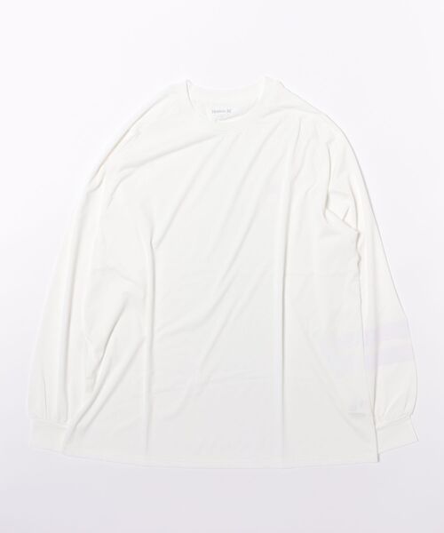 Hurley (ハーレー)の「【Hurley/ハーレー】水陸両用ラッシュロングTシャツ UPF50+ 吸汗速乾 ファントム PHANTOM ICON BP OVRSZD LS TEE(ラッシュガード・メンズ・ホワイト/ブラック/ブラック系その他/ホワイト系その他・LARGE/SMALL/MEDIUM/X-LARGE)」の2枚目の写真