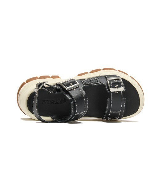 CONVERSE（コンバース）の「CONVERSE ALL STAR TREKWAVE SANDAL（コンバース オールスター　トレックウエーブ　サンダル）（サンダル・レディース・ブラック×ホワイト/ブラック/ホワイト系・22cm/23cm/24cm/25cm/26cm）」の12枚目の写真