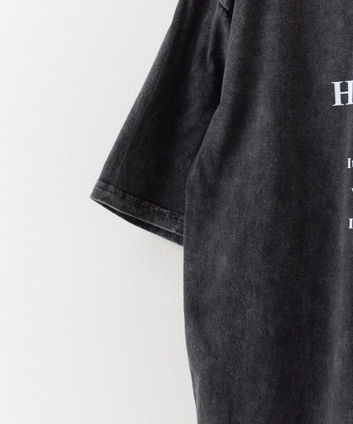 Chick(チック)の「Vintage-style design T-shirts/ヴィンテージ風デザインTシャツ 夏物 夏服(Tシャツ/カットソー・レディース・ブラック・FREE)」の10枚目の写真