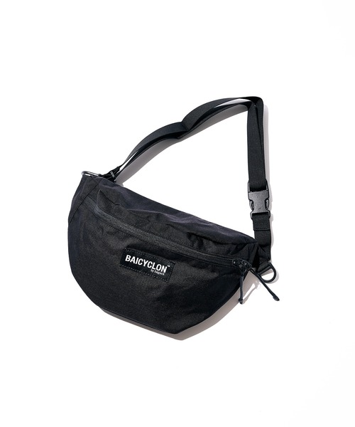 BAICYCLON by Bagjack(バイシクロン バイ バグジャック)の「【BAICYCLON by bagjack】WAIST BAG(ショルダーバッグ・メンズ・ブラック・FREE)」の1枚目の写真