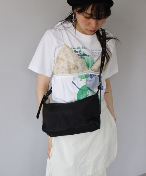 SANSeLF(サンセルフ)の「【SANSeLF】 リングデザインショルダーバッグ sana25s032(ハンドバッグ・レディース・ホワイト/ピンク/ライトブルー/ブラック・FREE)」の19枚目の写真