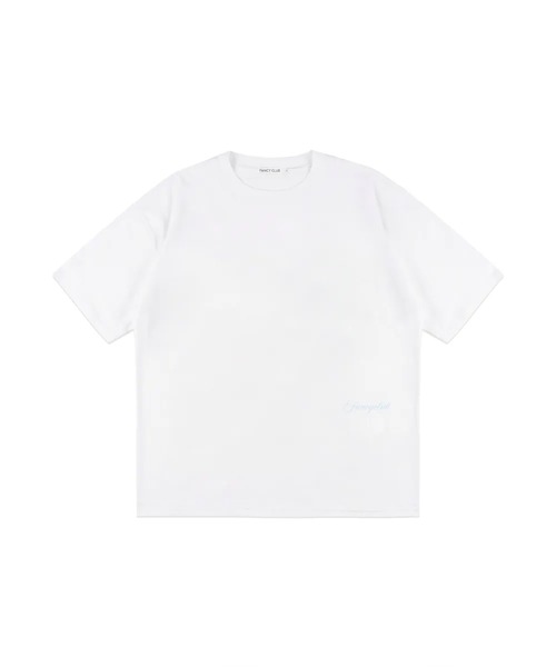 FANCY CLUB（ファンシークラブ）の「A'GEM/9 × .kom 『 FANCY CLUB/ファンシークラブ』 REBIRTH OF HEAVEN TEE/リバースオブヘブン 半袖Tシャツ（Tシャツ/カットソー・レディース・ホワイト×ピンク/ホワイト×ブルー/ブラック・FREE）」の9枚目の写真