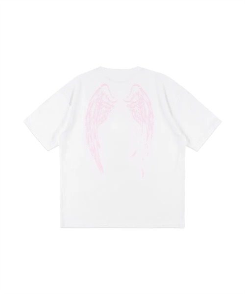 ★FANCYCLUB★REBIRTH OF HEAVEN TEE (PINK)★正規品/直送料込 A'GEM/9 × .kom 『 FANCY CLUB/ファンシークラブ』 REBIRTH OF