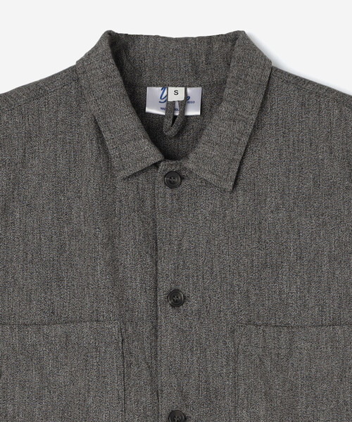 Yarmo（ヤーモ）の「Yarmo | ダンガリー スリーブレスボイラースーツ WOMEN（つなぎ/オールインワン・レディース・グレー・S）」の3枚目の写真