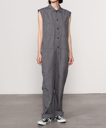 Yarmo（ヤーモ）の「yarmo Bib and Blace Overall（つなぎ