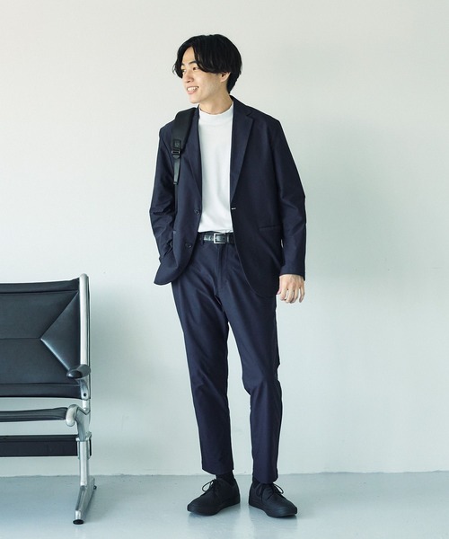 GLOBAL WORK(グローバルワーク)の「スマらくイージーパンツ/メッシュ/288596(その他パンツ・メンズ・ネイビー/ブラック/グレー系その他7/チャコールグレー・SMALL/LARGE/MEDIUM/X-LARGE)」の20枚目の写真