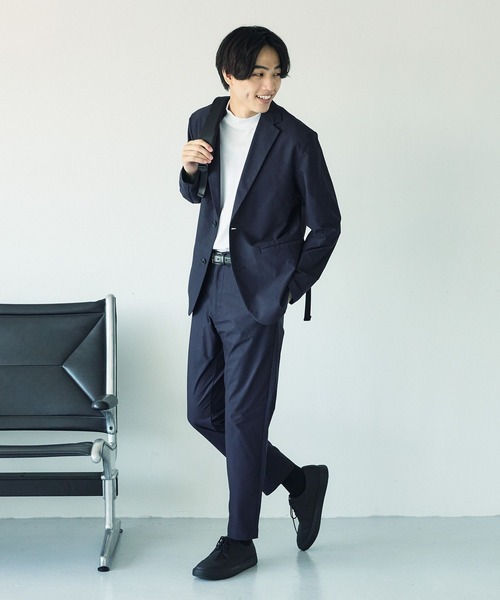 GLOBAL WORK(グローバルワーク)の「スマらくイージーパンツ/メッシュ/288596(その他パンツ・メンズ・ネイビー/ブラック/グレー系その他7/チャコールグレー・SMALL/LARGE/MEDIUM/X-LARGE)」の21枚目の写真