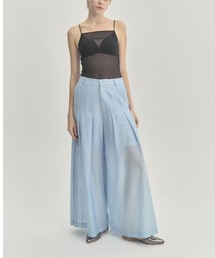 Muel Chic（ミュエルシック）の「Tung sheer pants  タングシアーパンツ（その他パンツ）」