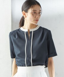 SHIPS - SHIPS　半袖ブラウス SHIPS｜シップスのシャツ/ブラウス（半袖）通販 - ZOZOTOWN