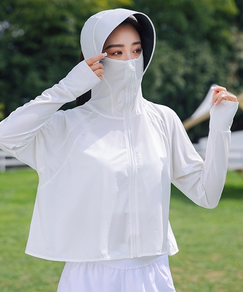 ラッシュガード　レディース セール】【2点セット】スカート レギンス付き ハイネック