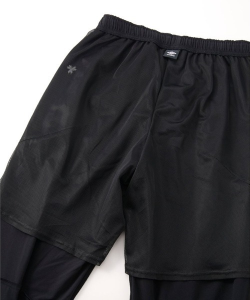 UMBRO(アンブロ)の「UMBRO THE THIRD LINED CLOTH PANTS(アンブロ THE THIRD ラインドクロスパンツ)(その他パンツ・メンズ・ブラック/ネイビー・MEDIUM/X-LARGE/LARGE)」の5枚目の写真