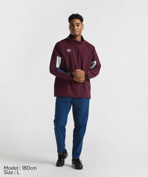 UMBRO(アンブロ)の「UMBRO THE THIRD LINED CLOTH PANTS(アンブロ THE THIRD ラインドクロスパンツ)(その他パンツ・メンズ・ブラック/ネイビー・MEDIUM/X-LARGE/LARGE)」の19枚目の写真
