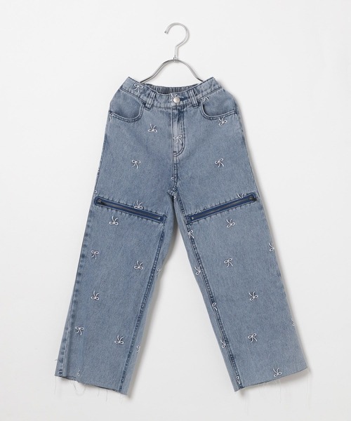 10C REPIPI(ジューシーレピピ)の「【10C REPIPI】KneeZIPリボンパンツ(その他パンツ・キッズ・ブルー/ブラック・120cm/130cm/110cm)」の17枚目の写真