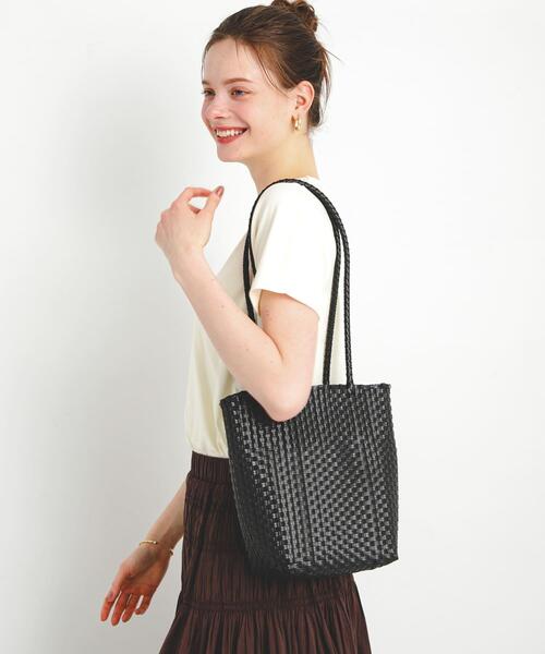 URBAN RESEARCH Sonny Label（アーバンリサーチサニーレーベル）の「メルカドトートバッグ（トートバッグ・レディース・ブラック系その他/ブラック/ホワイト・ONE）」の2枚目の写真