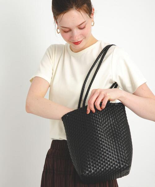 URBAN RESEARCH Sonny Label（アーバンリサーチサニーレーベル）の「メルカドトートバッグ（トートバッグ・レディース・ブラック系その他/ブラック/ホワイト・ONE）」の4枚目の写真