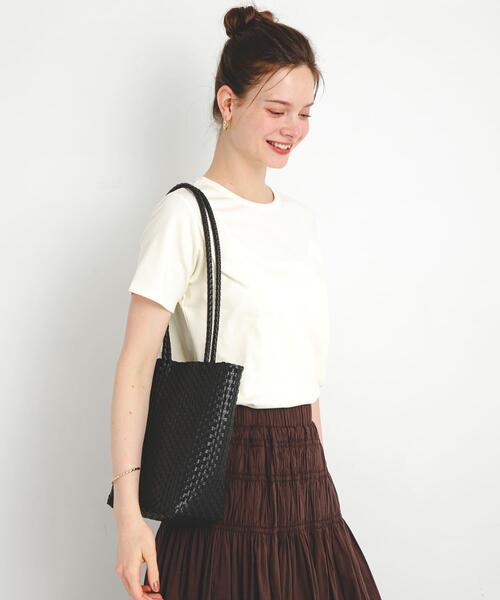 URBAN RESEARCH Sonny Label（アーバンリサーチサニーレーベル）の「メルカドトートバッグ（トートバッグ・レディース・ブラック系その他/ブラック/ホワイト・ONE）」の6枚目の写真