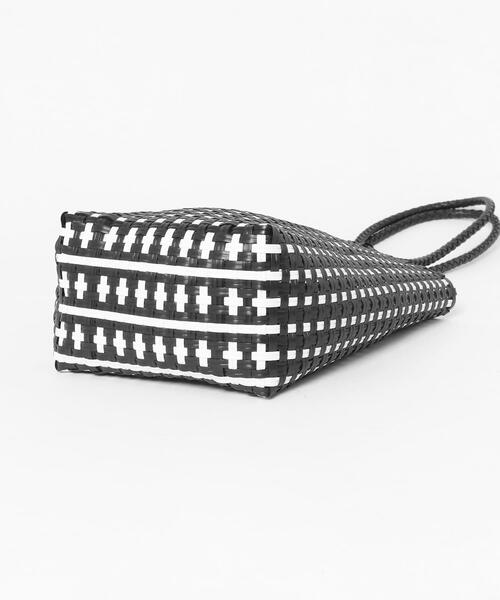 URBAN RESEARCH Sonny Label（アーバンリサーチサニーレーベル）の「メルカドトートバッグ（トートバッグ・レディース・ブラック系その他/ブラック/ホワイト・ONE）」の15枚目の写真