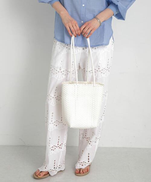 URBAN RESEARCH Sonny Label（アーバンリサーチサニーレーベル）の「メルカドトートバッグ（トートバッグ・レディース・ブラック系その他/ブラック/ホワイト・ONE）」の19枚目の写真