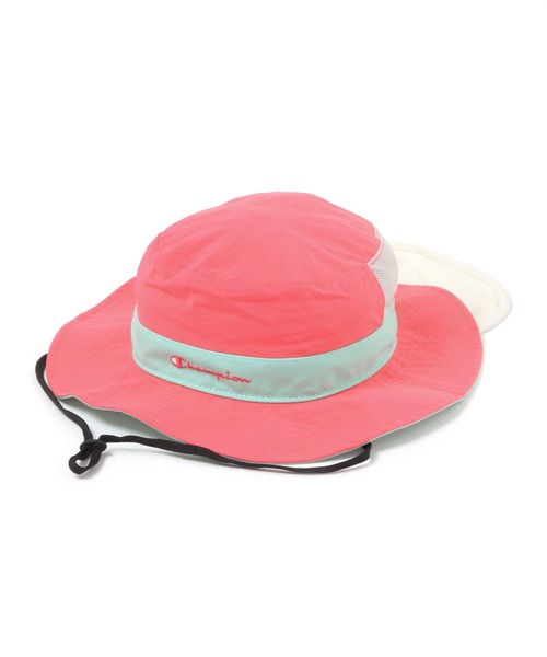 Champion（チャンピオン）の「【Champion(チャンピオン)】アドベンチャーハット(KIDS)（ハット・キッズ・ブラック/ネイビー/ラベンダー/ピンク・FREE）」の4枚目の写真