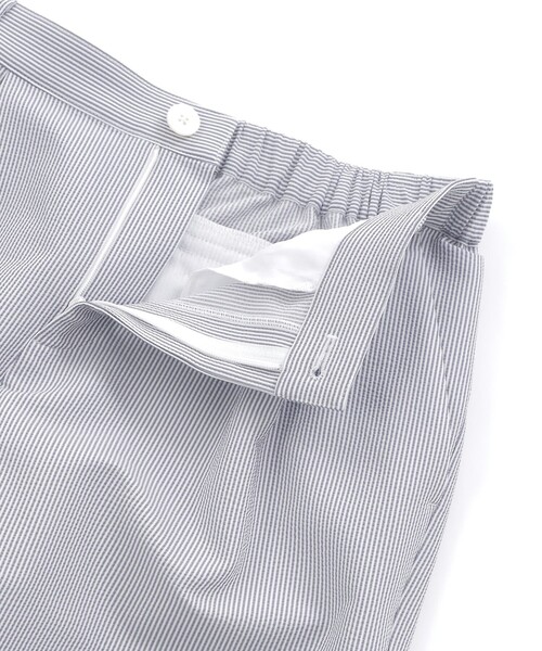 MACKINTOSH PHILOSOPHY（ﾏｯｷﾝﾄｯｼｭ ﾌｨﾛｿﾌｨｰ）の「サッカーテーパードパンツ（その他パンツ・レディース・チャコールグレー/ライトブルー/ダークネイビー・38/36/40）」の14枚目の写真