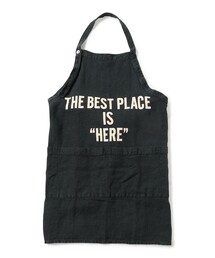 DRESSSEN ドレスセン エプロン ブラック DRESSSEN DRVBLK10 REVERSIBLE APRON “ハイボールラバー/