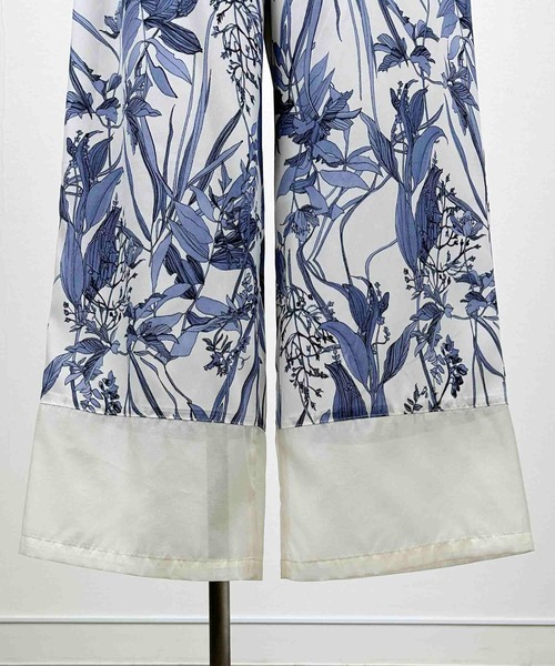 DIARIUM（ディアリウム）の「【日本製】シアー切り替えイージーパンツ（その他パンツ・レディース・ブルー/グリーン・M）」の20枚目の写真