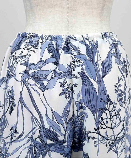 DIARIUM（ディアリウム）の「【日本製】シアー切り替えイージーパンツ（その他パンツ・レディース・ブルー/グリーン・M）」の18枚目の写真