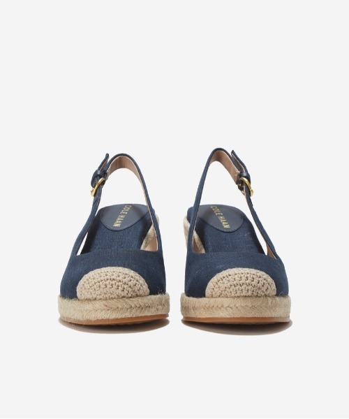 COLE HAAN（コールハーン）の「クラウドフィール エスパドリーユ ウェッジ スリング 80MM II womens（サンダル・レディース・ネイビー・6/8/8.5/6.5/5/7/7.5/5.5）」の5枚目の写真