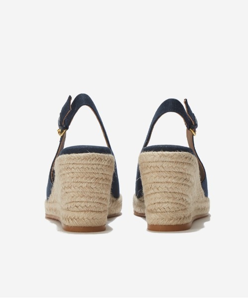 COLE HAAN（コールハーン）の「クラウドフィール エスパドリーユ ウェッジ スリング 80MM II womens（サンダル・レディース・ネイビー・6/8/8.5/6.5/5/7/7.5/5.5）」の6枚目の写真