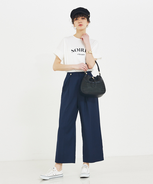 LOWELL things(ロウェル シングス)の「【STORY掲載】Merge/メッシュ2wayショルダーバッグ(ショルダーバッグ・レディース・ブラック/アイボリー・フリー)」の6枚目の写真
