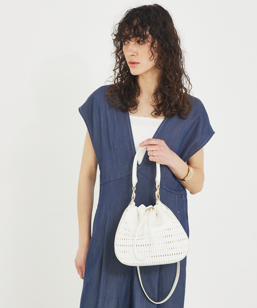 ショルダーバッグ・ポシェット [Archivepke] Merge shoulder bag Merge shoulder bag