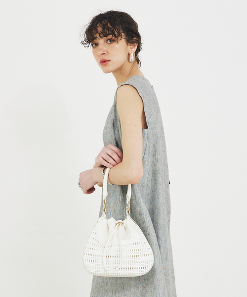 【ALDO】メッシュ ショルダーバック★チェーン取り外し可能2way ALDO】メッシュ ショルダーバック☆チェーン取り外し可能2way