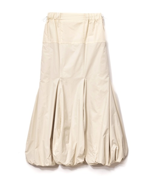 AULA AILA（アウラアイラ）の「マーメイドバルーンスカート（スカート・レディース・アイボリー/ブラック/ブラウン・0/1）」の6枚目の写真