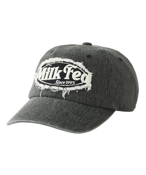 MILKFED.（ミルクフェド）の「FRAYED LOGO PATCH CAP（キャップ・レディース・ブラック/グリーン/ネイビー・ONE SIZE）」の15枚目の写真