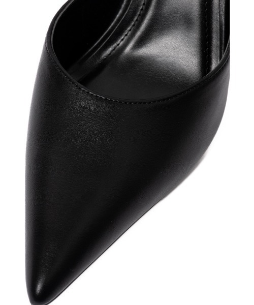 R&E(アールアンドイー)の「【25SS新作】【R&E】ポインテッドトゥミュールパンプス(パンプス・レディース・シルバー/アイボリー/ブラック・L/M/S/LL)」の7枚目の写真