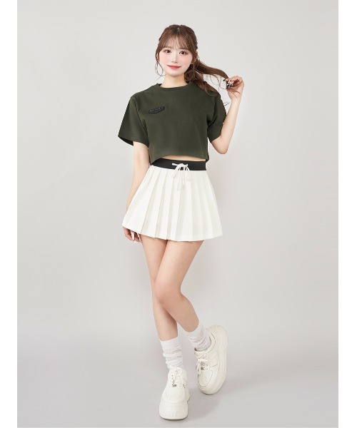 土日限定価格！ダーリッチ ロゴプレートショートTシャツ ロゴプレートショートTシャツ（Tシャツ/カットソー）｜Darich