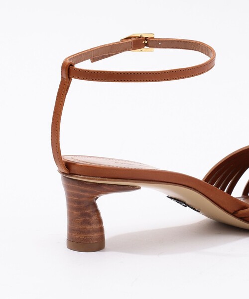 Paul Andrew（ポールアンドリュー）の「PAUL ANDREW TECIDO クローズドトゥパンプス（サンダル・レディース・ブラック/ブラウン・37/36）」の5枚目の写真