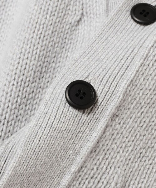 Demi-Luxe BEAMS（デミルクス ビームス）の「【別注】SLOANE / 5ゲージ Vネック カーディガン（カーディガン/ボレロ・レディース・グレー/イエロー・1/2）」の17枚目の写真