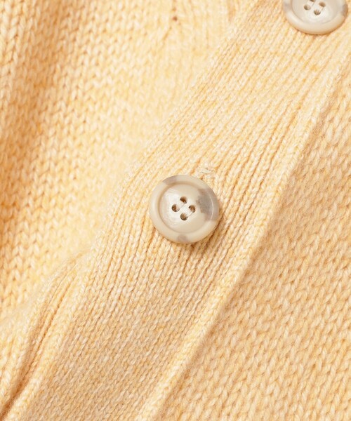 Demi-Luxe BEAMS（デミルクス ビームス）の「【別注】SLOANE / 5ゲージ Vネック カーディガン（カーディガン/ボレロ・レディース・グレー/イエロー・1/2）」の20枚目の写真