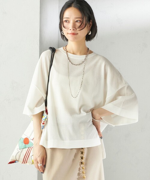 セール】〈手洗い可能〉18G コットン ナイロン ワイド スリーブ