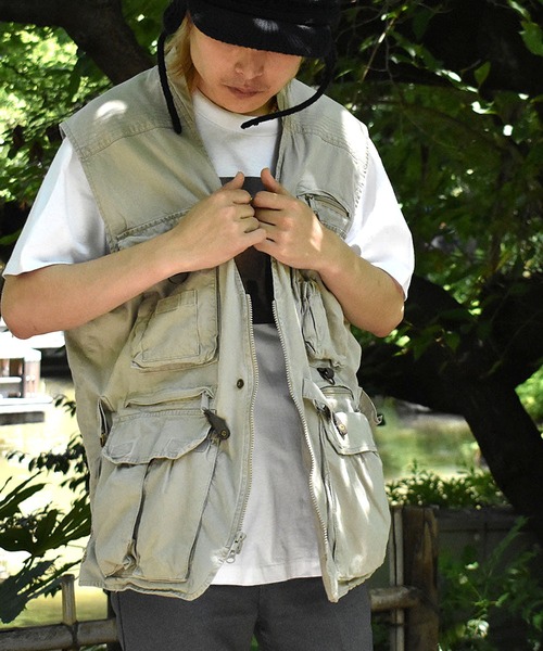 【USED】90’s Eddie Bauer アウトドア ベスト