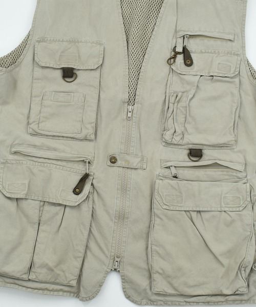 Eddie Bauer(エディーバウアー)の「【USED】90’s Eddie Bauer アウトドア ベスト(ベスト・メンズ・カーキ・LARGE)」の2枚目の写真