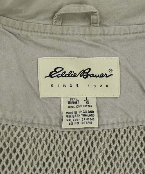 Eddie Bauer(エディーバウアー)の「【USED】90’s Eddie Bauer アウトドア ベスト(ベスト・メンズ・カーキ・LARGE)」の8枚目の写真