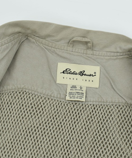Eddie Bauer(エディーバウアー)の「【USED】90’s Eddie Bauer アウトドア ベスト(ベスト・メンズ・カーキ・LARGE)」の10枚目の写真