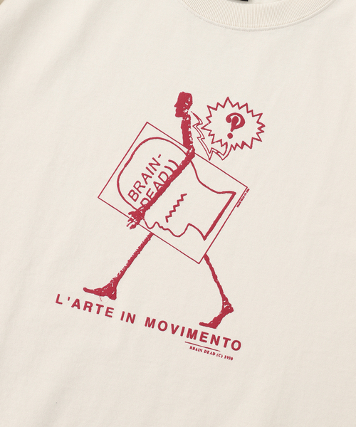 セール】BRAIN DEAD / ブレインデッド MOVIMENTO T-SHIRT（T