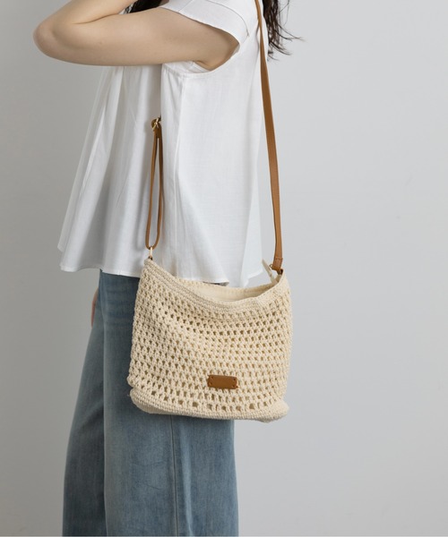 セール】クロシェサマーショルダーバッグ（ショルダーバッグ）｜Lunea