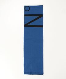 年末セール☆N°21☆ヌメロヴェントゥーノ　マフラー　ロゴ　白☆美品 N21 numero ventuno(ヌメロヴェントゥーノ) マフラー・ストール
