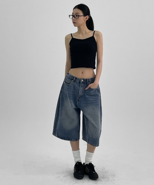 BLACKUP（ブラックアップ）の「[MADE] イージーバックレスストラップノースリーブ（カップ付き）（キャミソール・レディース・ブラック/アイボリー/ブラウン・MEDIUM/SMALL）」の22枚目の写真
