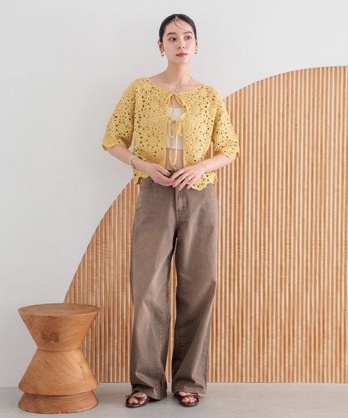 LOWRYS FARM（ローリーズファーム）の「ホソベルトミュール　496861（サンダル・レディース・ブラウン/ブラック・MEDIUM/LARGE）」の12枚目の写真