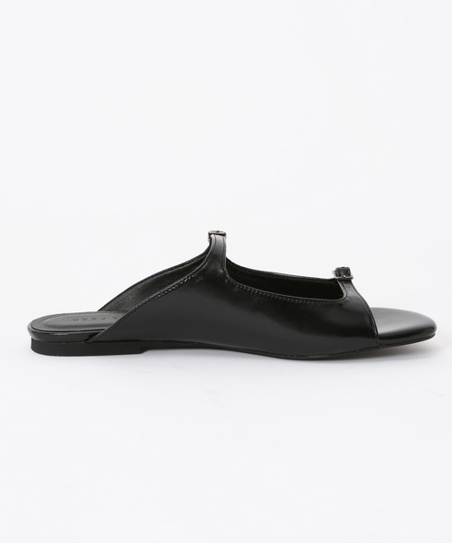 LOWRYS FARM（ローリーズファーム）の「ホソベルトミュール　496861（サンダル・レディース・ブラウン/ブラック・MEDIUM/LARGE）」の17枚目の写真